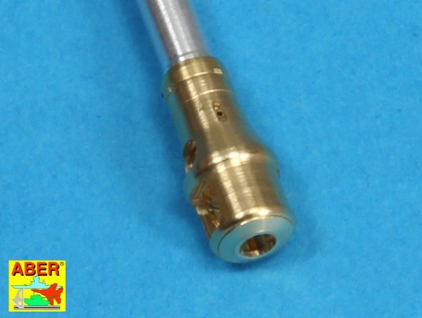 Aber 35L-036n German 7.5cmKwK42L/70 gun barrel with muzzle brake for Panther Ausf. G Late (1/35) – image 6