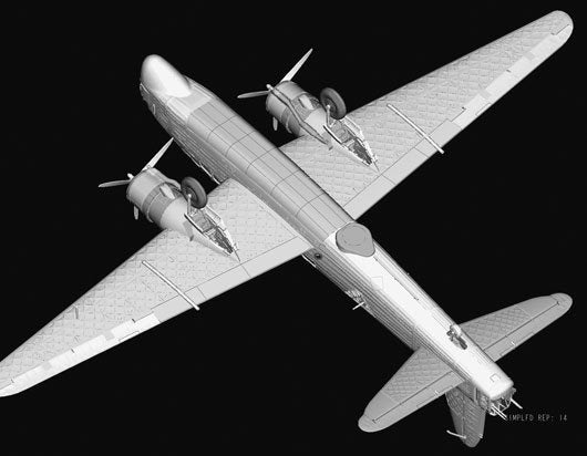 Trumpeter 01633 Vickers Wellington GR.MK XIV 1/72 – immagine 5