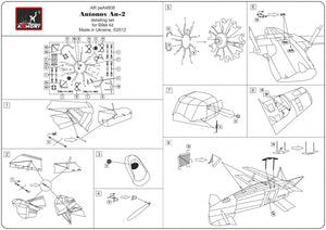 Armory Models peA4808 Antonov An-2 Colt superdetailing set 1/48 – Bild 2