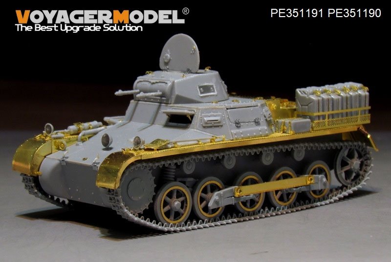 Voyager Model PE351191 WWII German Pz.Kpfw.I Ausf. B DAK version basic (For TAKOM 2145) 1/35 – obrázek 5