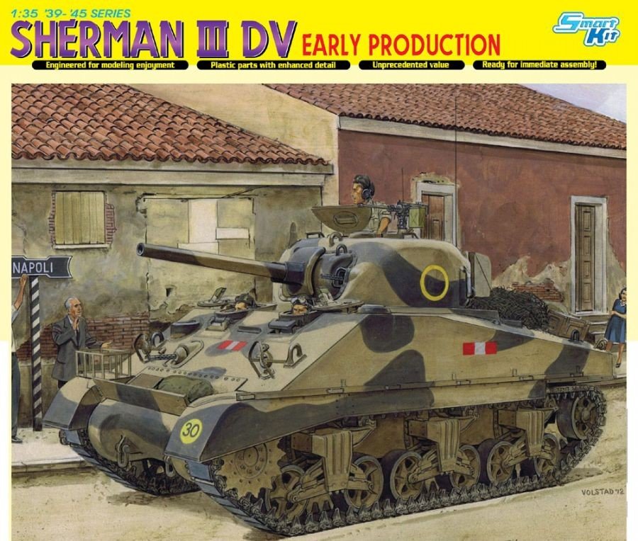 Dragon 6573 Sherman III DV, Early Production 1/35