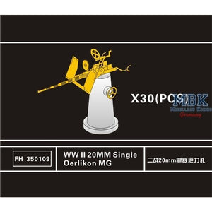 Flyhawk FH350109 WWII 20mm Single Oerlikon Machinegun 1/350 – image 2