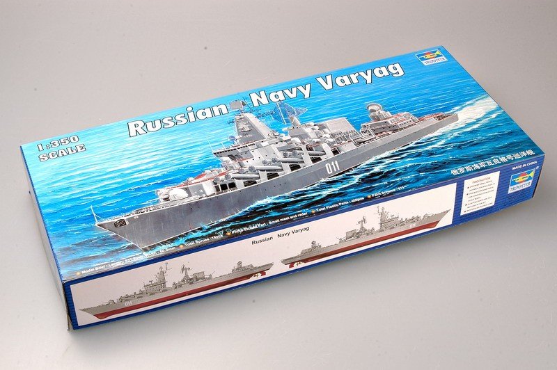 Trumpeter 04519 Russian Navy Slava class Cruiser Varyag ex-Chervona Ukrayina 1/350 – image 3