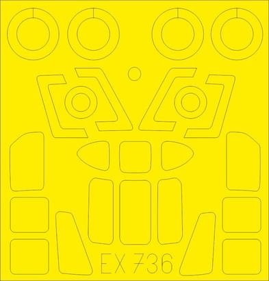 Eduard EX736 pour TRUMPETER 1/48 