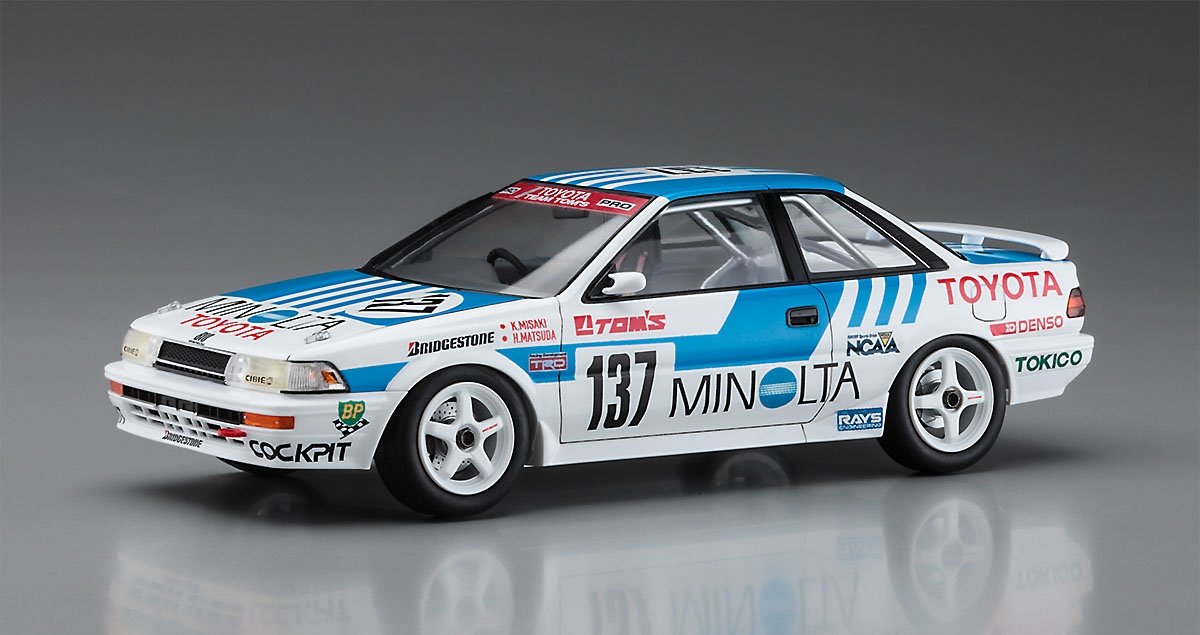 Hasegawa 20515 Minolta Corolla Levin AE92 “1988 JTC” 1/24 – Bild 2