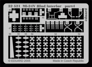 Eduard 32521 Mi-24V Hind interior 1/35 TRUMPETER – image 4