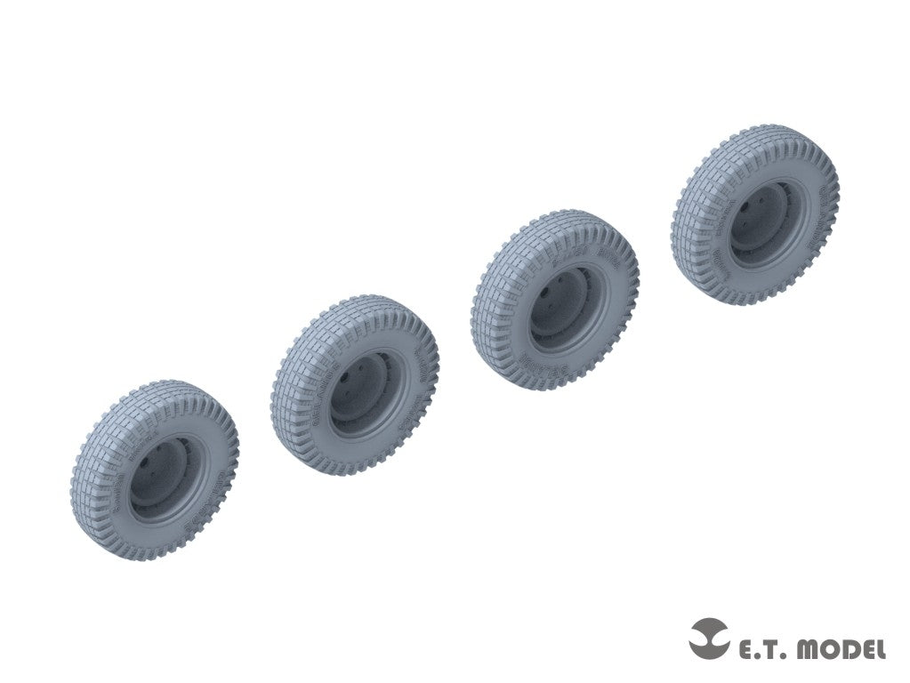 ET Model P35-101 WWII German Sd.Kfz.234 Small Diameter Weighted Wheels Type.1 1/35 – image 3