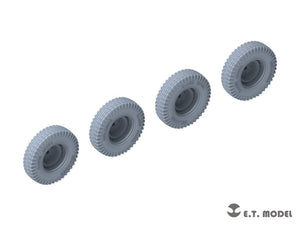 ET Model P35-101 WWII German Sd.Kfz.234 Small Diameter Weighted Wheels Type.1 1/35 – image 3
