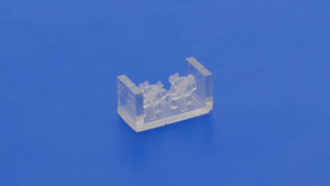 Masque Omask 104825 Revi 12 + Revi 16 pour Bf 109, impression 3D transparente (2+2 pièces), échelle 1/48 – image 3