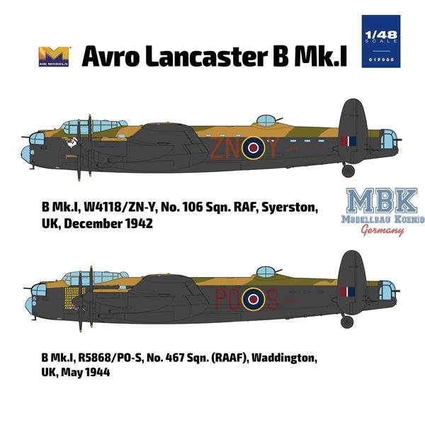 HK Models 01F005 Avro Lancaster B Mk.I 1/48 – Bild 10