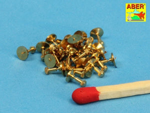 Aber 16100 Turned imitation of Hexagon bolts x30 pcs. 1/16 – Bild 3
