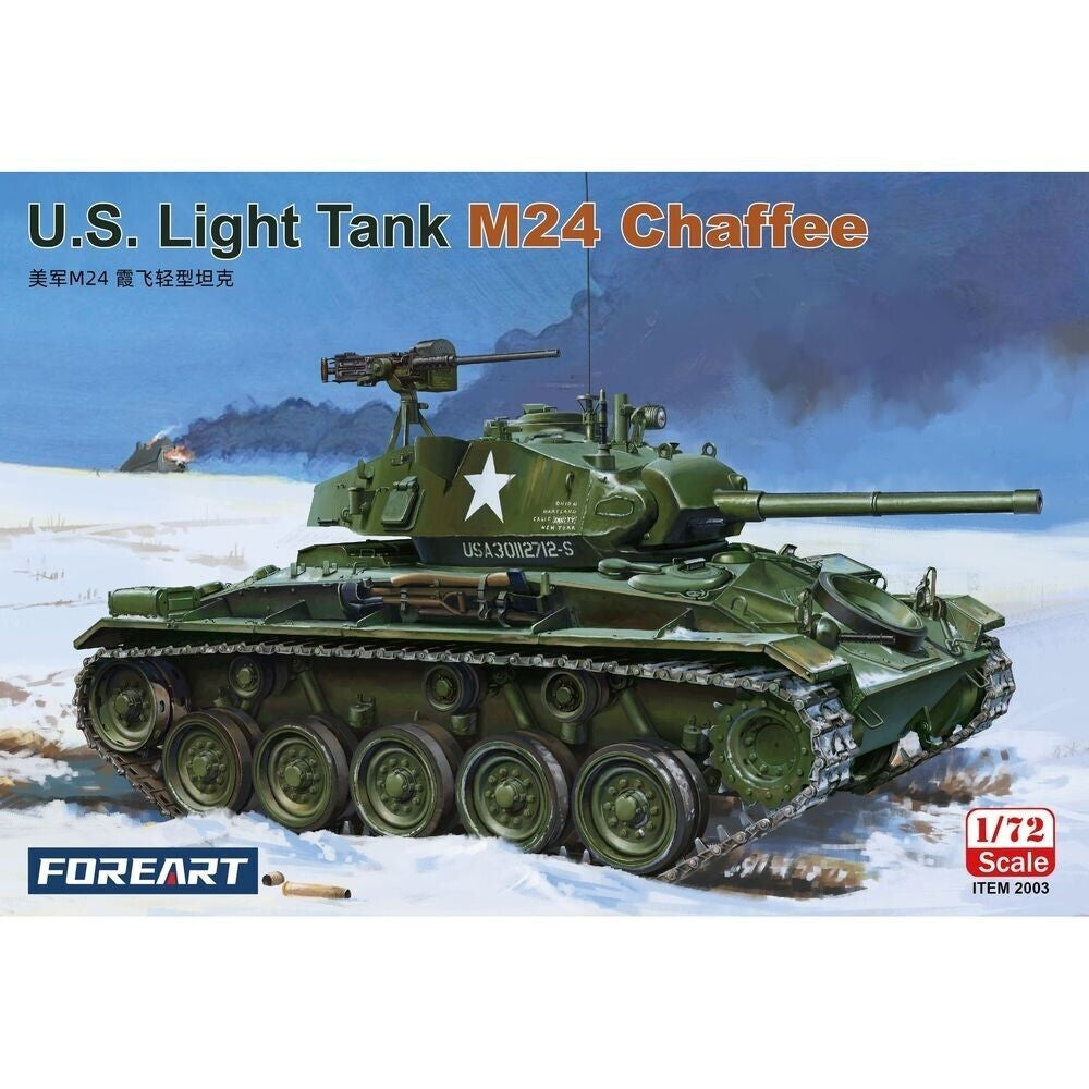 ForeArt 2003 US Light Tank M24 Chaffee 1/72