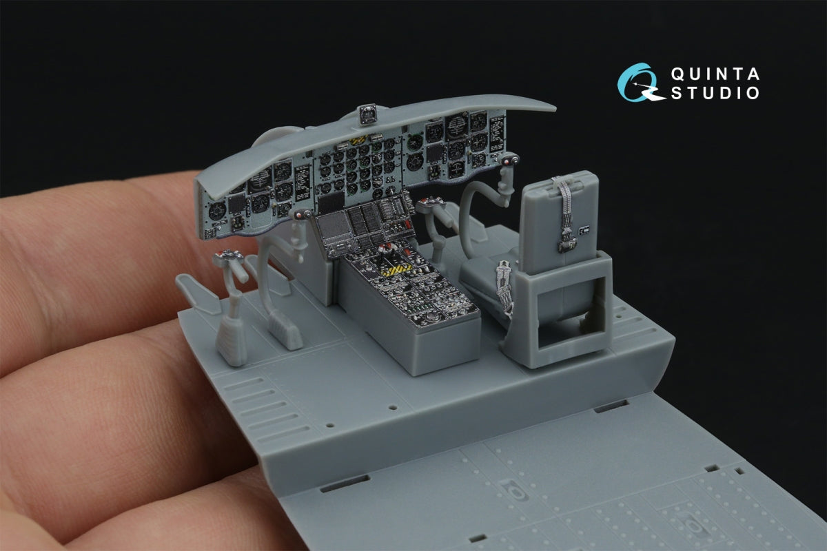 Quinta Studio QD48464 CH-47A 3D-Printed colored Interior on decal paper (HobbyBoss) 1/48 – obrázek 11