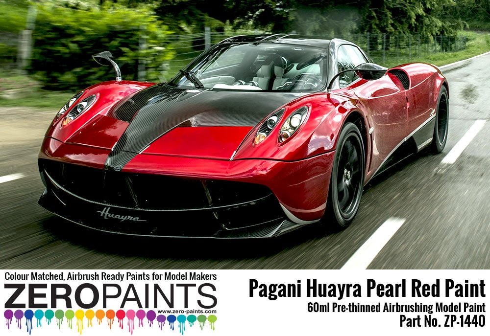 Zero Paints ZP-1440 Pagani Huayra Pearl Red Paint 60ml – Bild 4