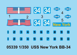 Trumpeter 05339 USS New York BB-34 1/350 – Bild 4