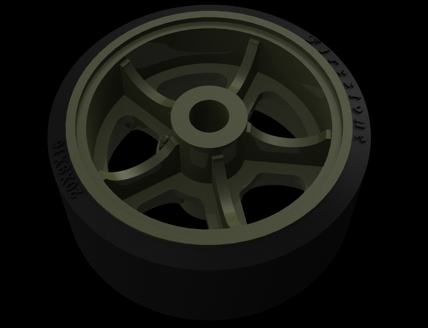 Panzer Art RE35-631 M4 “Sherman” Road wheels Pattern No1 1/35 – image 2