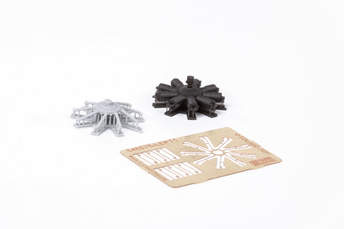 Eduard 648678 Sopwith Camel Le Rhone engine PRINT EDUARD 1/48 – image 5