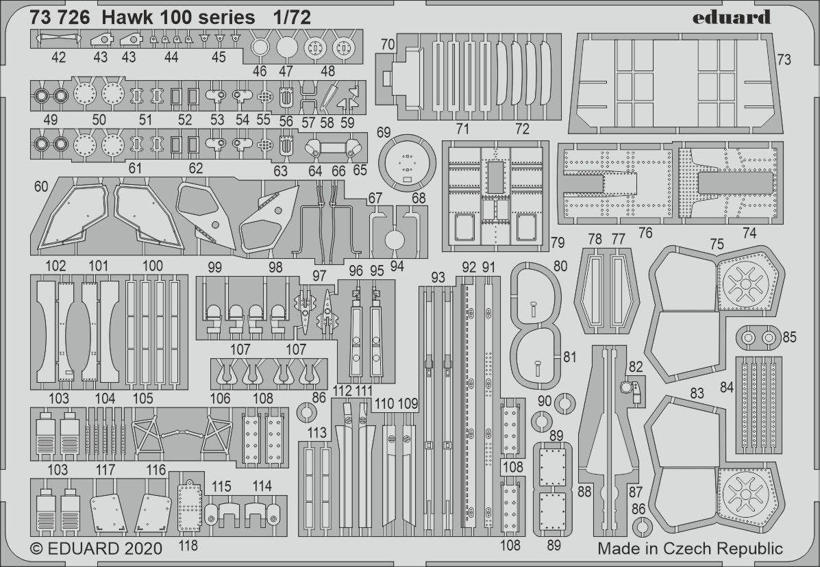 Eduard 73726 Hawk 100 series AIRFIX 1/72 – immagine 2
