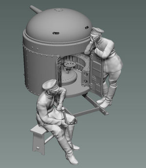 Copper State Models F35-050 Fahrpanzer German Sitting Officer 1/35 – image 2
