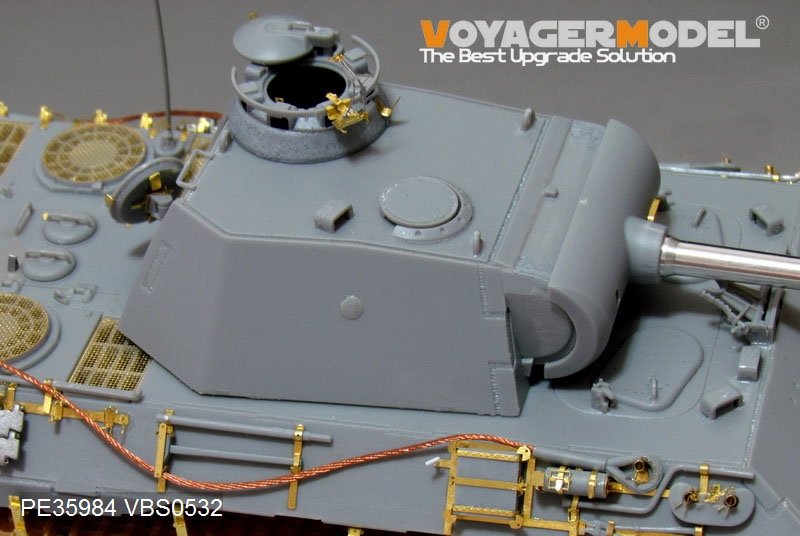 Voyager Model PE35984 WWII German Panther A Tank Early version Basic For TAKOM 2097 1/35 – imagen 7