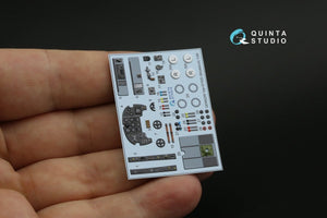 Quinta Studio QD48299 Yak-9T/DD 3D-Printed &amp;amp; colored Interior on decal paper (Modelsvit) 1/48 – image 5