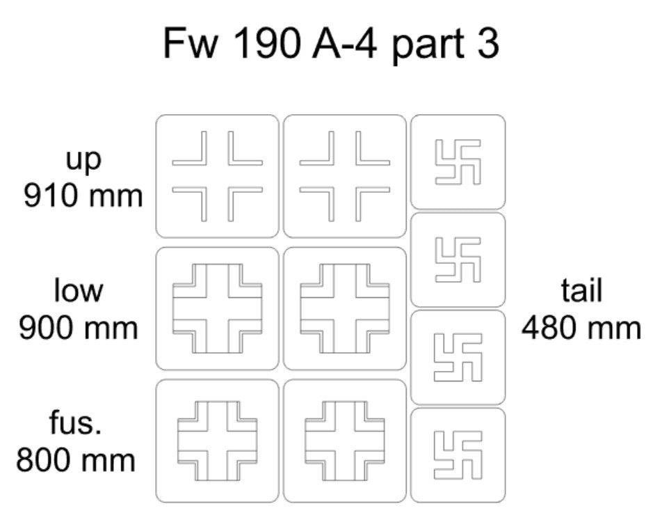 Omask 23005 Fw 190 A-4 part 3 1/32