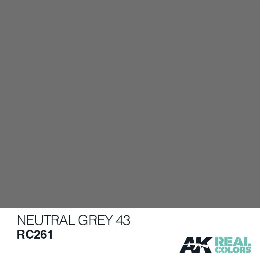 AK Interactive RC261 NEUTRAL GRAY 43 10ML – image 2