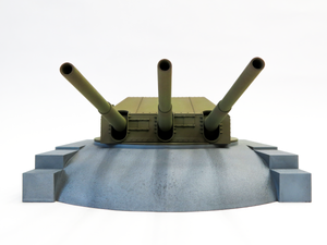 Modelcollect UA72344 Austratt fort coastal artillery site triple 28cm turret Caesar 1/72 – image 4