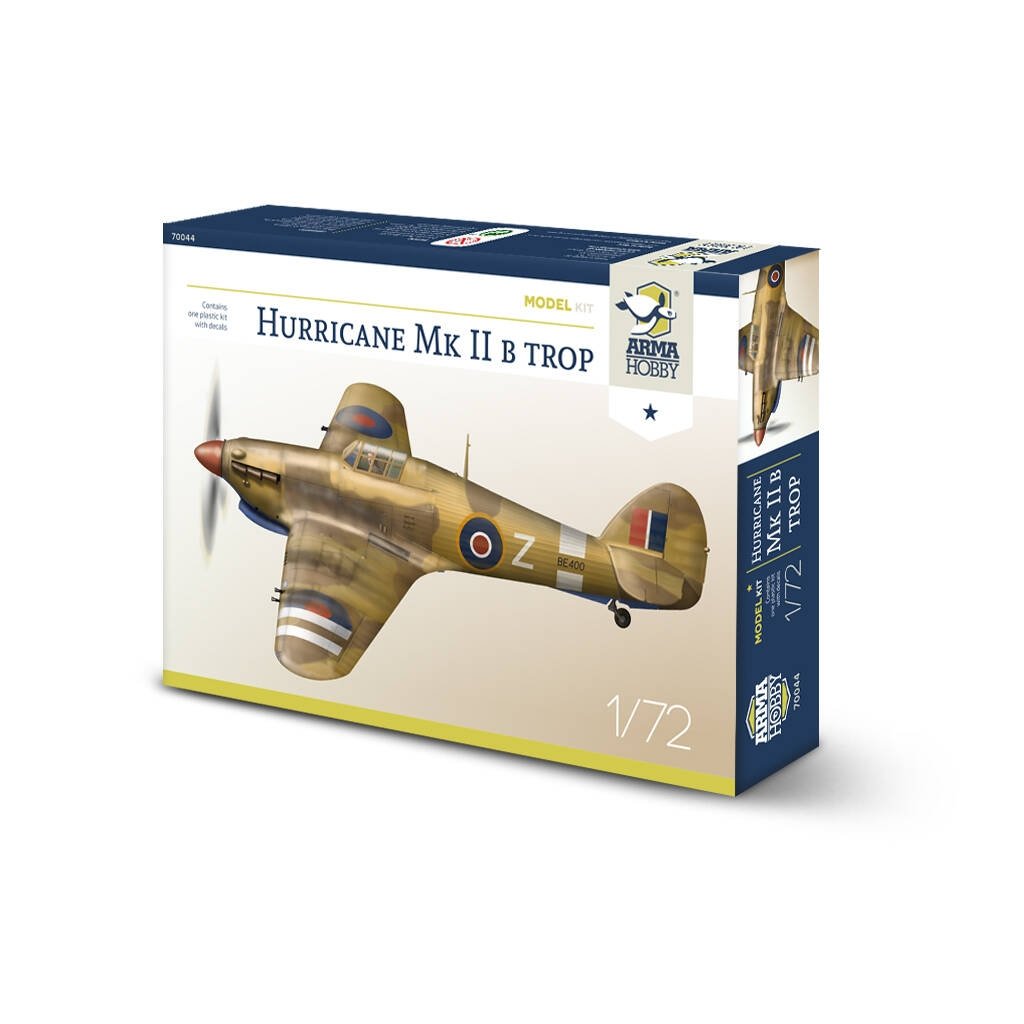 Arma Hobby 70044 Hurricane Mk II B Trop Model Kit 1/72 – obrázek 2