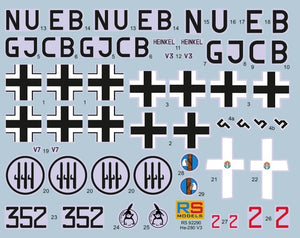 RS Models 92290 Heinkel He-280 V-3 1/72 – image 3
