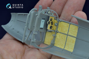 Quinta Studio QD32071 Albatros D.III OAW 3D-Printed &amp;amp; colored Interior on decal paper (for Roden kit) 1/32 – immagine 12