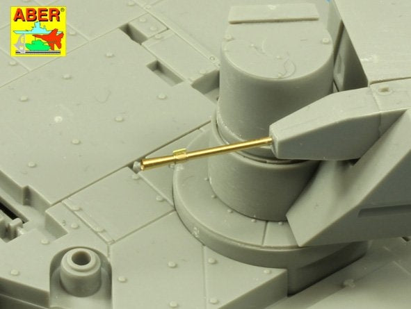 Aber 35L-187 Armament for Russian Main Battle Tank T-14 ARMATA barrel for 125 mm 2A82-1M cannon &amp;amp; barrel for 12.7 mm 1/35 – image 6