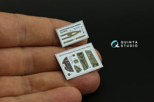 Quinta Studio QD72113 Hurricane Mk.I family 3D-Printed colored Interior on decal paper (Arma Hobby) 1/72 – Bild 6