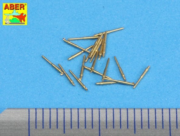 Aber 350L-25 Set of 20 pcs 28 mm (1.1in) L/75Mk.1 barrels for US Navy ships (1/350) – Bild 3