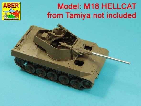 Aber 35L-325 76mm M1A1 Barrel for M18 Helcat Assault Gun 1/35 – Bild 5