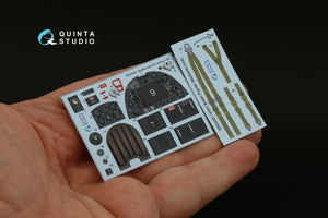 Quinta Studio QD24021 Spitfire Mk.VIII 3D-Printed &amp;amp; colored Interior on decal paper (Airfix) 1/24 – image 3