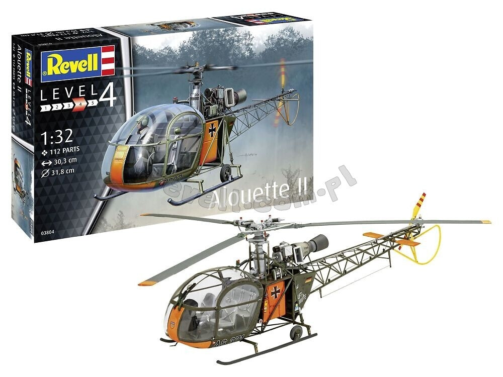 Revell 03804 Alouette II 1/32 – Bild 2