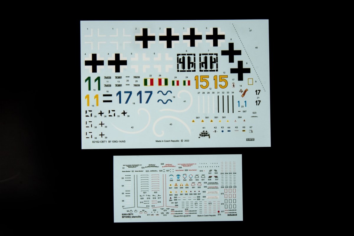 Eduard 82162 Bf 109G-14/ AS 1/48 – obrázek 6