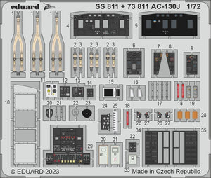 Eduard SS811 AC-130J Zvezda 1/72