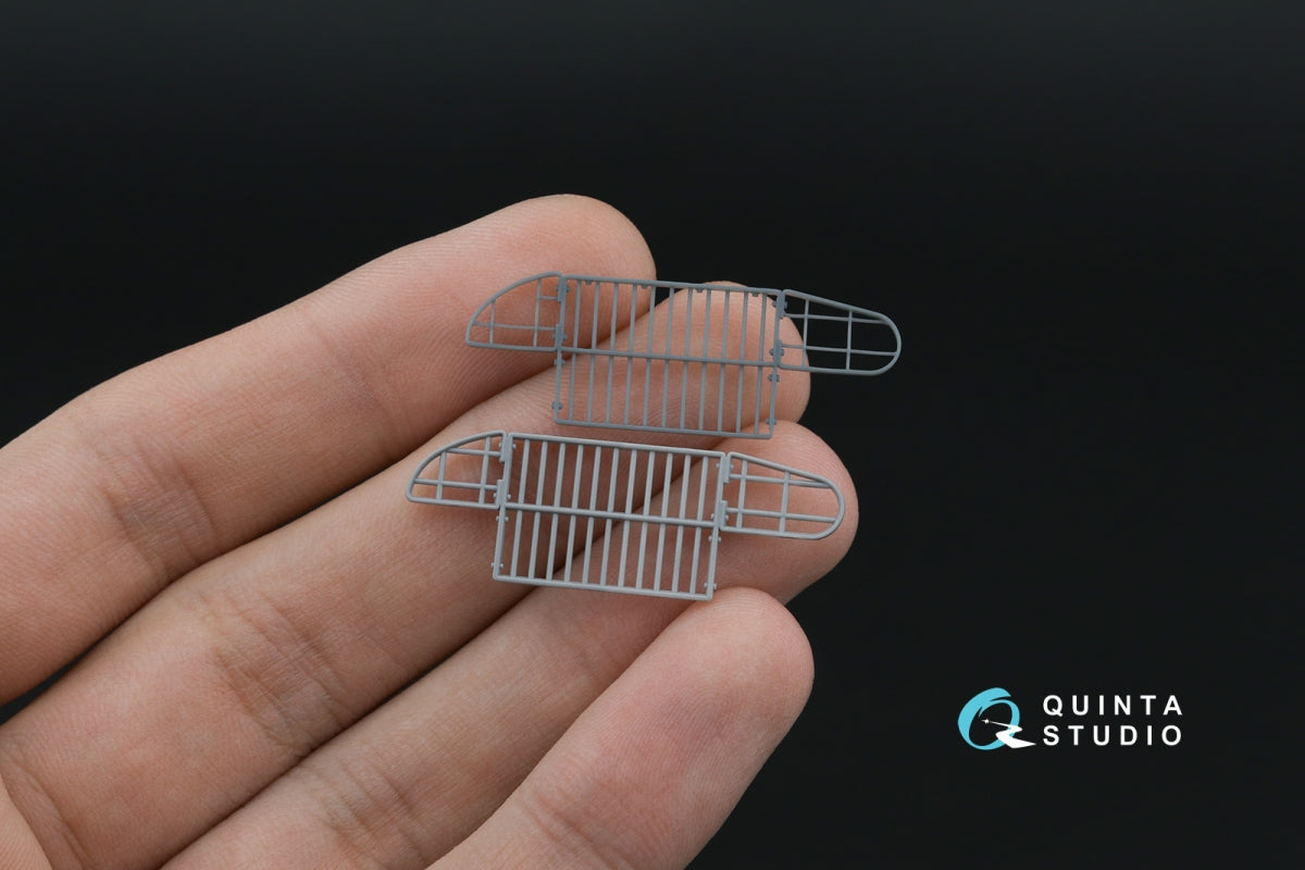 Quinta Studio QT35010 Dodge WC-54 front grille (Zvezda) 1/35 – Bild 3