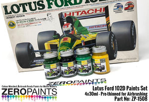 Zero Paints ZP-1508 Lotus Ford 102D Paint Set 4x30ml – image 3