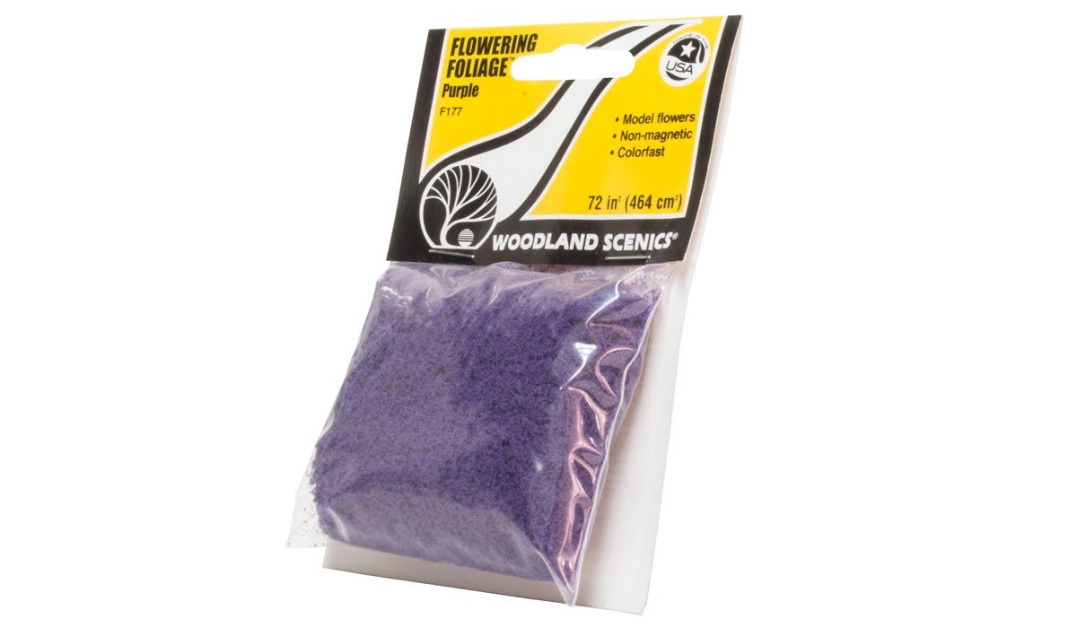 Woodland WF177 Flowering Foliage Purple – image 3
