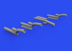 Eduard 648606 Bf 110G-4 exhaust stacks for Eduard 1/48 – Bild 2