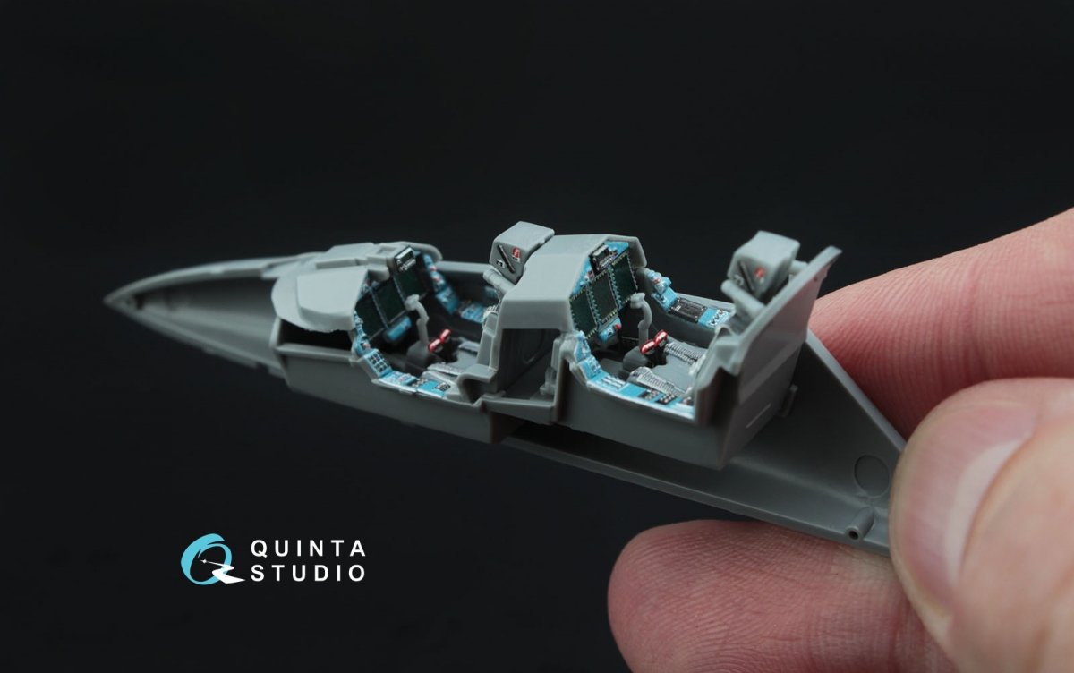 Quinta Studio QD72007 Yak-130 3D-Printed &amp;amp; colored Interior on decal paper (for Zvezda kit) 1/72 – Bild 5