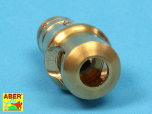Aber 16L-09 Late muzzle brake for the barrel used on the late version of the Tiger I, King Tiger tank (Henschel turret) / Late muzzle brake used on German 8.8cm barrel Tiger I- late and Tiger II (Henschel turret) 1/16 – image 13