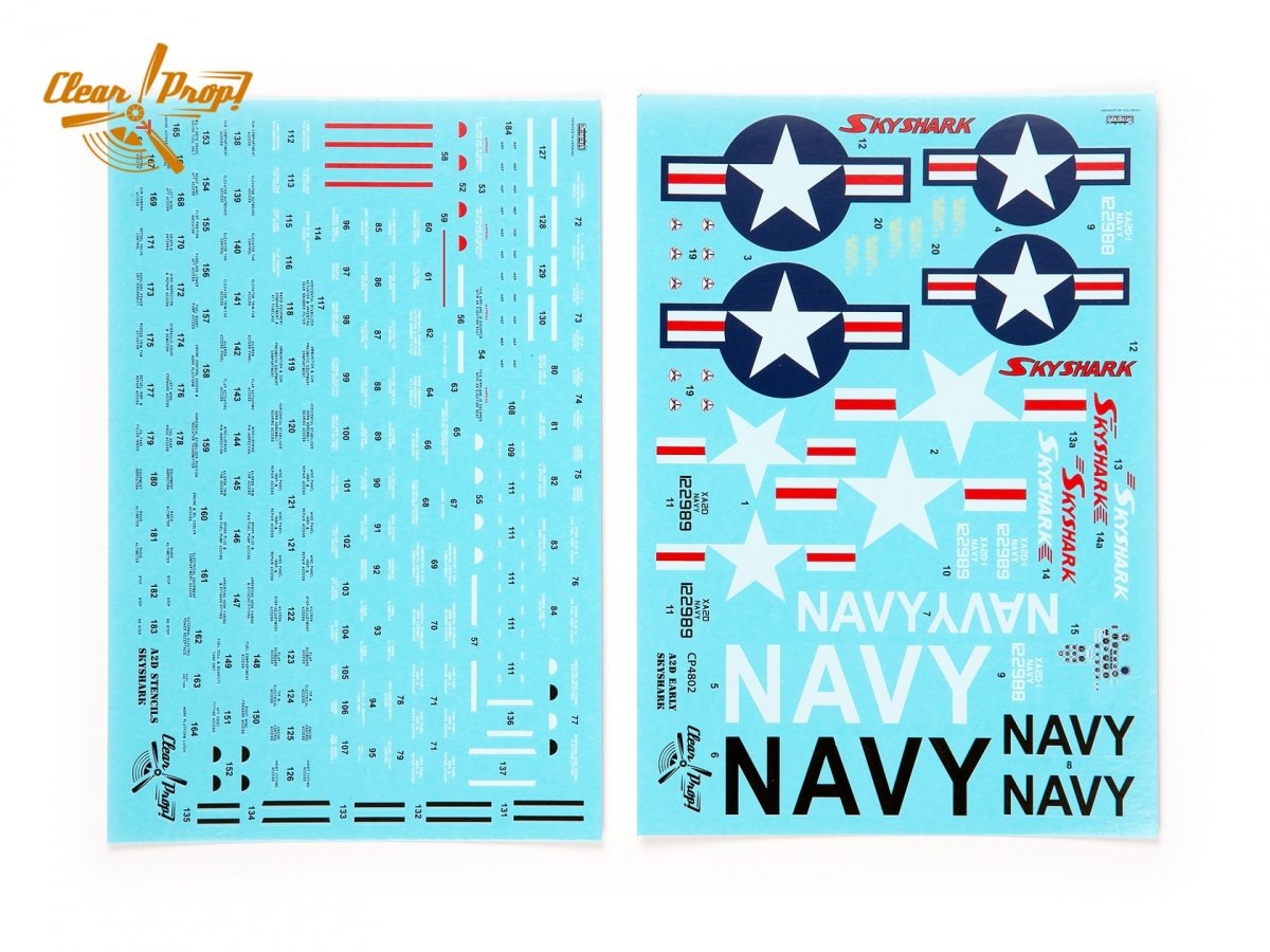 Clear Prop! CP4802 XA2D-1 Skyshark ADVANCED KIT 1/48 – immagine 4