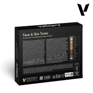 Vallejo 70258 Face &amp;amp; Skin Tones 16x18ml – obrázek 4