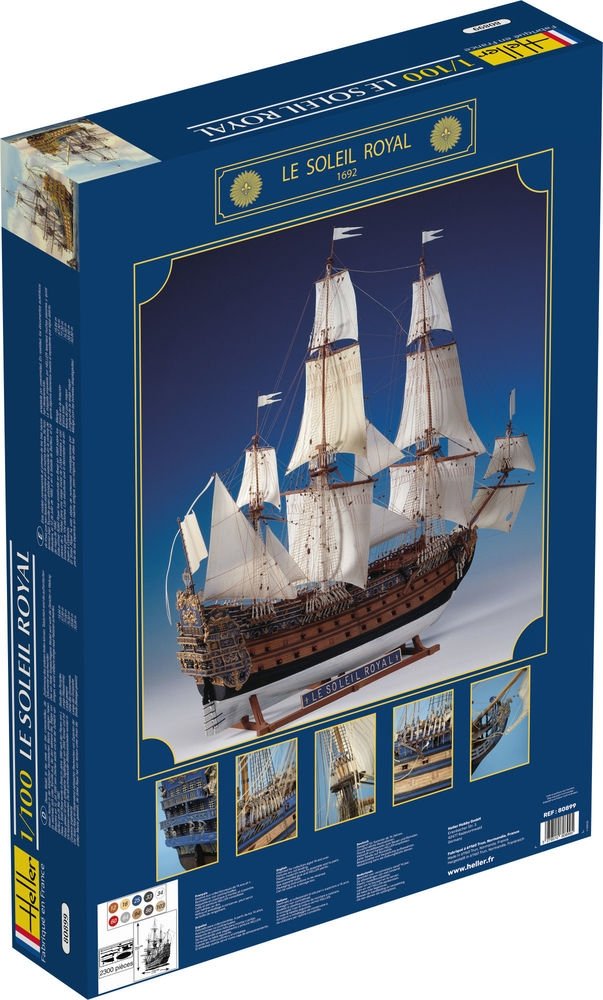 Heller 58899 Starter Kit - Solei Royal 1/100 – zdjęcie 3