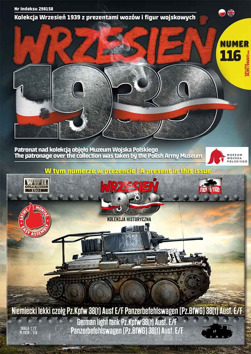 First To Fight PL116 German Light Tank Pz.Kpfw 38(t) Ausf E/F 1/72