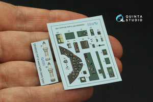 Quinta Studio QD48459 F4F-3 early 3D-Printed colored Interior on decal paper (Eduard) 1/48 – image 2